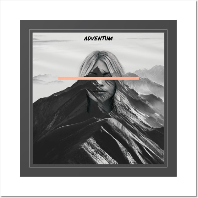 Adventum - Surreal Mountain Wall Art by Adventum Design